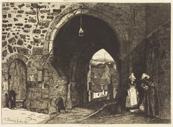 Saint-Malo-porten i Dinan