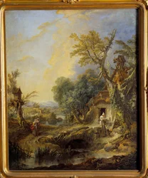 Bror Luce Maleri af Francois Boucher (1703-1770) 1742 Moskva, Pushkin Museum