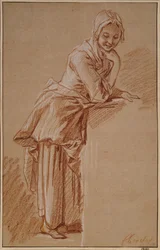 Stående bondedatter