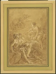Venus befaler Vulcan at lave våben til Aeneas