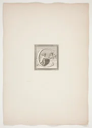 C Monogram med Putti
