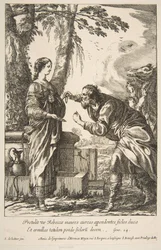 Rebecca og Eliezer.