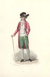Dandy, æra af Marie Antoinette.