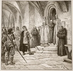 Swein kræver løsesum, illustration fra 