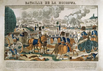 Slaget ved Borodino, Rusland, 7. september 1812, c1835