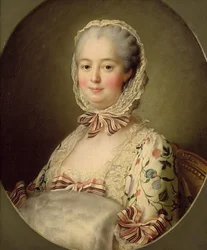 Portræt af markise de Pompadour (1721-64), 1763