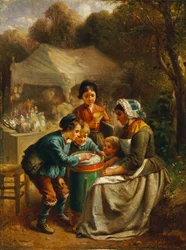 Legetøjssælgeren, 1860