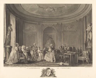 Forsamlingen ved koncerten