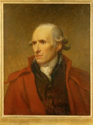 Portræt af Antonio Canova, billedhugger ...