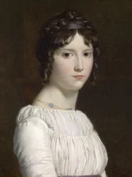 Portræt af Alexandrine Émilie Brongniart, 1795