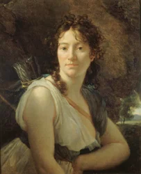 Portræt af Catherine Josephine Duchesne 1777-1835, begyndelsen af det 19. århundrede.