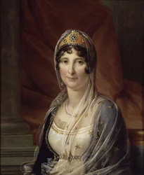 Portræt af Maria Letizia Ramolino Bonaparte 1750-1836, mor til Napoleon Bonaparte, ca. 1804