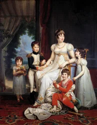 Portræt af Marie-Annonciade sagde Caroline Bonaparte