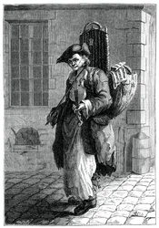Omrejsende musiker, 1885.