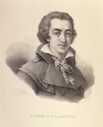 Portræt af Fabre dEglantine (1750-94), 1825