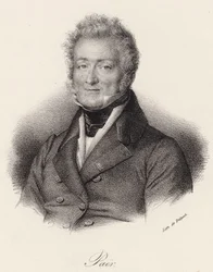 Portræt af komponisten Ferdinando Paer 1771-1839, 1830.