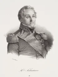 Portræt af Horace Sébastiani