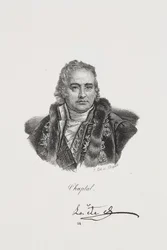 Portræt af Jean Antoine Chaptal