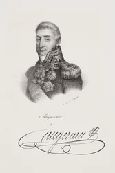 Portræt af marskal Charles Pierre François Augereau