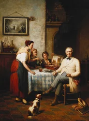 Kunstnerens frokost, 1878