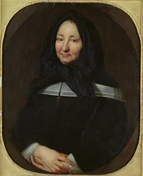 Portræt af Madame Marie Bonneau de Miramion (1629-96) ca. 1690