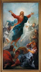 The ascent. Painting by Jean Francois De Troydani