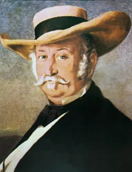John Sutter (1803-80) 1866 (olie på lærred)