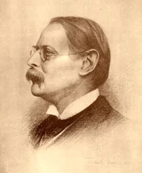 Edmund William Gosse, engelsk digter, forfatter og kritiker, 1913.