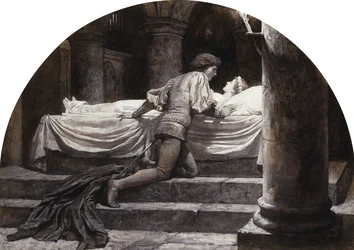 Scener fra Romeo og Julie: Graven