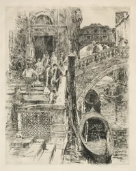 Sukkenes bro, Venedig, 1883.