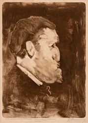 Karikatur af William Gedney Bunce