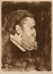Karikatur af William Gedney Bunce, 1883-84