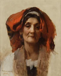 Leder af en italiensk kvinde, 1887