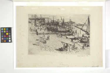 Riva Degli Schiavoni (Plade 1) (blæk)