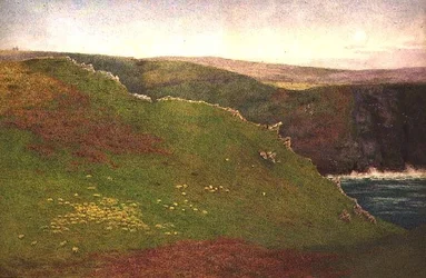Udsigt over Cornwalls kyst