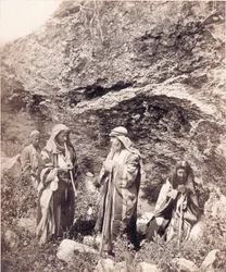 Bønder fra området omkring Jerusalem, ca.1866-67