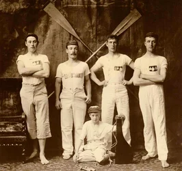 Whitby Friendship Roing Club Crew, Whitby, England. 1901