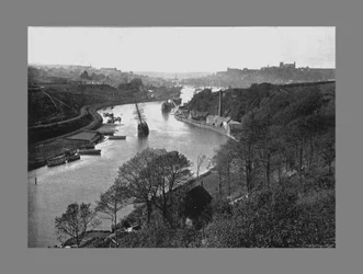 Whitby, fra Larpool, c1900