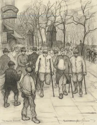 The Wounded Promenade, 1917