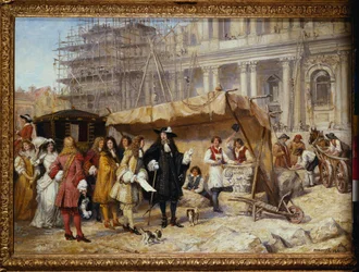 Charles II og Wren i St. Paul