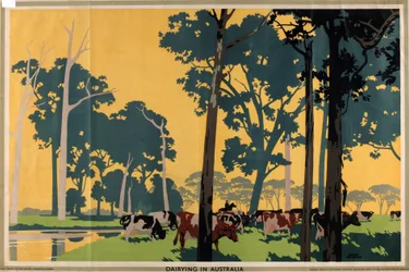 Dairying in Australia, fra serien 