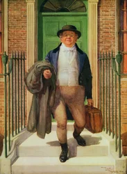 Mr Pickwick forlader sit hjem