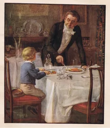Den venlige tjener