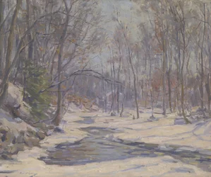 A Winter Morning (olie på lærred)