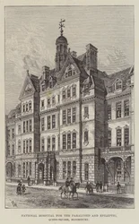 Nationalt Hospital for Lammede og Epileptikere, Queen-Square, Bloomsbury
