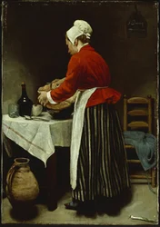 Stuepigen, ca. 1875.