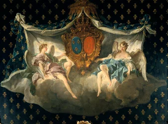 Allegori af Frankrig og Navarra, 1740