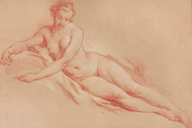 Boucher - En liggende nøgen kvinde