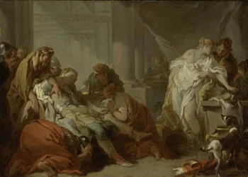 Meleagers død, 1727.