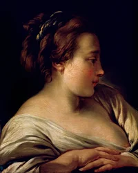 Head of a Girl, 1700-tallet